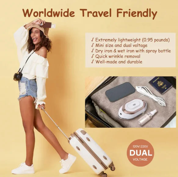 New bealer Dual Voltage Travel Iron